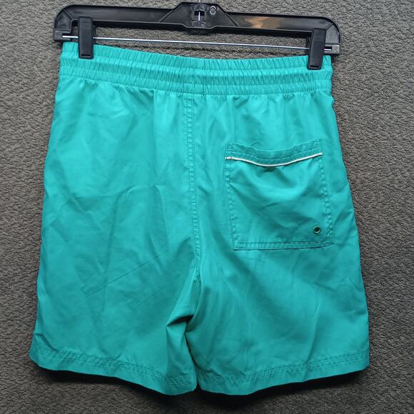 Old Navy Youth Swim Mesh Lined Shorts Green - Picture 2 of 7